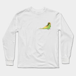 Budgie - recessive pied Long Sleeve T-Shirt